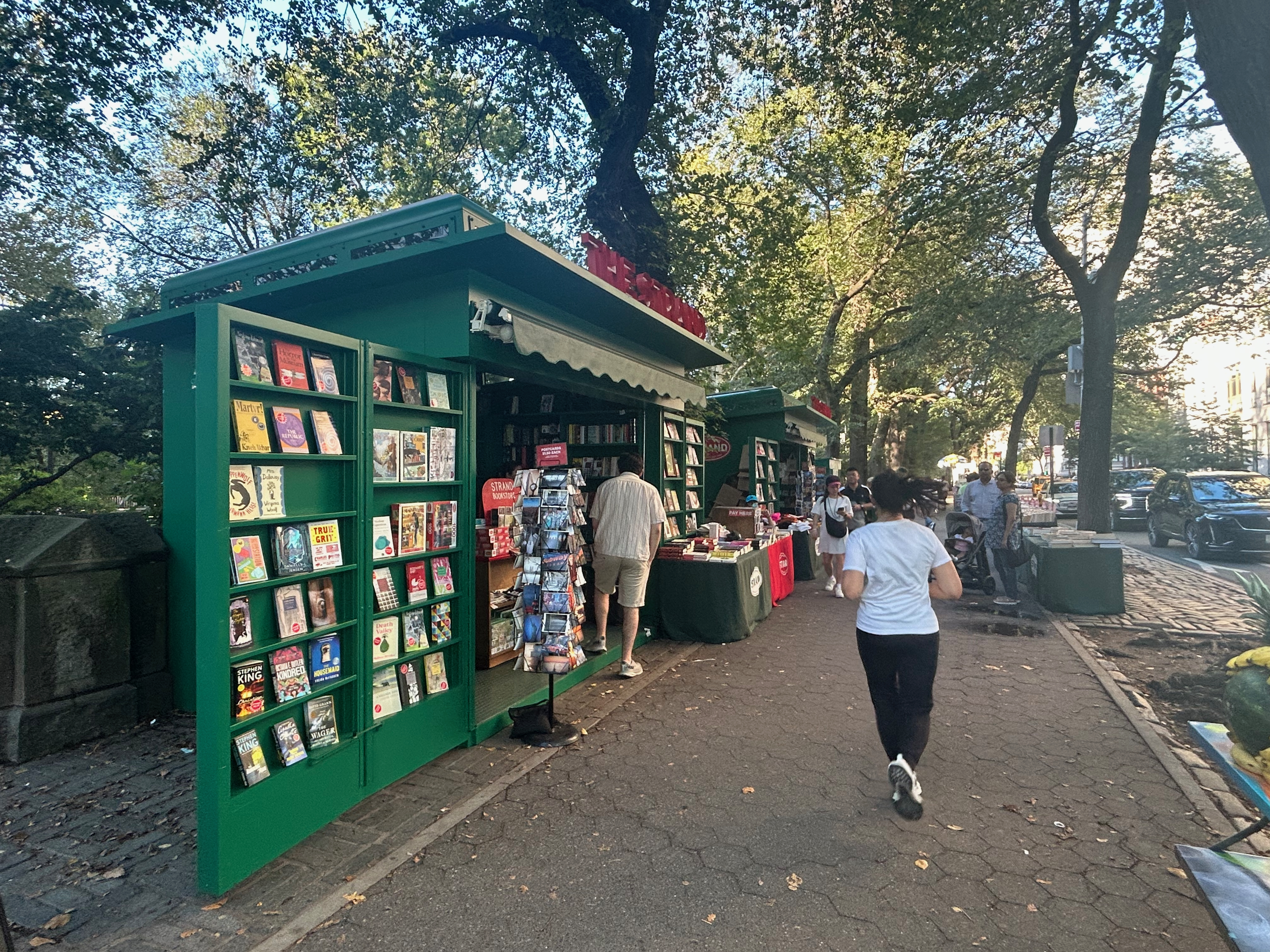 The Strand Bookstall, Central Park Southeast Corner