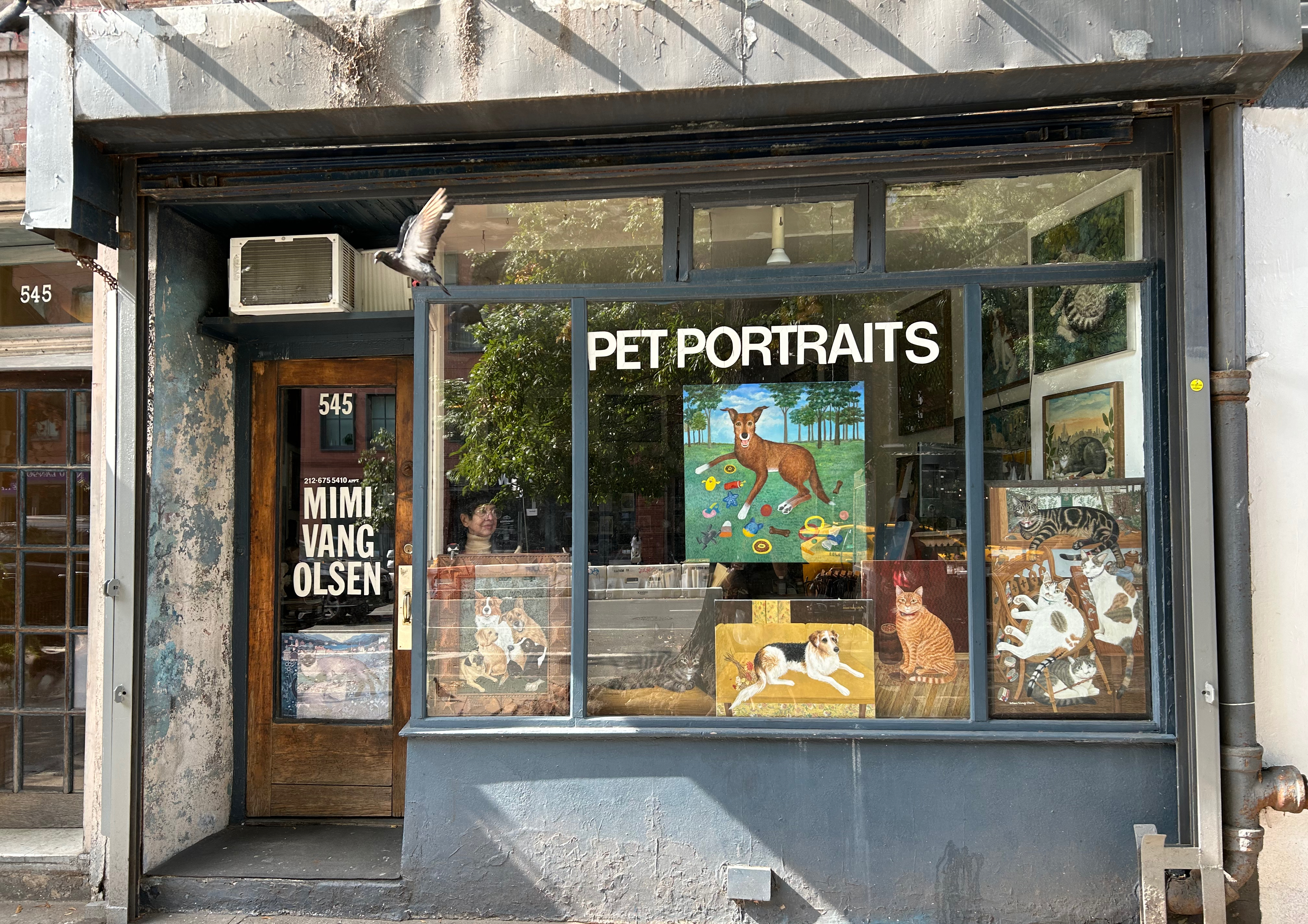 Pet Portraits, Hudson Street in the West Village